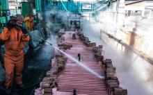 Faena de Codelco, foto Xinhua