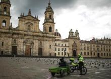 pobreza en Bogotá, foto agencia Xinhua