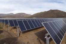 Chile paneles fotovoltaicos, foto Xinhua