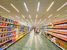 Pasillo de supermercado