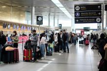Aeropuerto El Dorado en Colombia, foto Xinhua