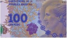 billete 100 pesos argentinos