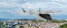 Vehículo eléctrico de despegue y aterrizaje vertical (eVTOL).