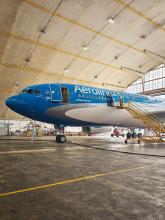 Avión de Aerolíneas Argentinas