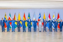 Foto presidente de Sudamérica Fuente: Twitter Lula