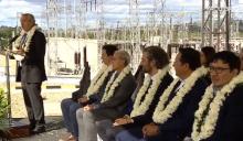 Evento interconexión Argentina Bolivia, foto Télam