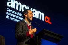 Cena organizada por AmCham conmemorando los 20 años del TLC. Foto: Ministerio de Economía, Fomento y Turismo de Chile vía Twitter.