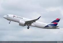Airbus de LATAM. Foto: Europapress. 