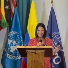 Natalia Bayona. Foto: Natalia Bayona en Twitter. 