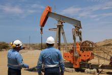 Extracción de petróleo. Foto: Andina. 