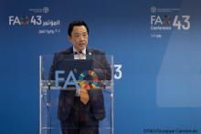 Qu Dongyu, director general de la FAO. 