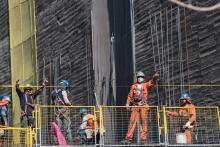 Trabajadores en Chile, foto Xinhua