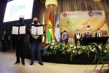 Firma para Planta de Producción de Fertilizantes Granulados Cochabamba. Foto: MHE. 