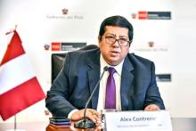 Alex Contreras, Ministro de Economía, Perú. Foto: El Peruano.