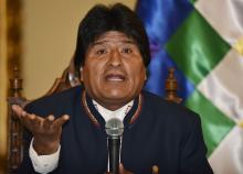 Evo Morales. Foto: Andina. 