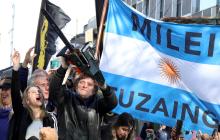crédito Reuters Milei en campaña