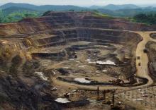Excavators and drillers at work in an open pit at Tenke Fungurume, a copper and cobalt mine 110 km (68 miles) northwest of Lubumbashi in Congo's copper-producing south, January 29, 2013.