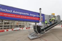Crédito foto Agencia Andina aeropuerto Jorge Chávez