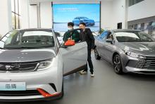 Reuters crédito foto autos eléctricos BYD
