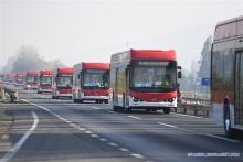 crédito foto buses BYD de Xinhua