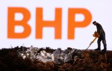 Reuters BHP simulación de minera en acción