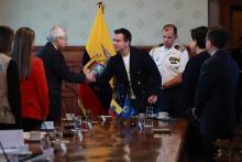 Cuenta X @Presidencia_Ec