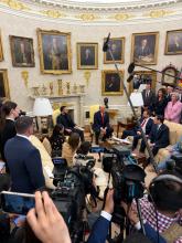 Cuenta X @WhiteHouse