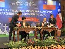 Se firma Protocolo Adicional sobre Comercio de Servicios al CEPA Chile-Indonesia