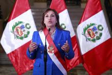Perú: presidenta Dina Boluarte propone adelanto de elecciones para abril 2024