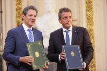Sergio Massa: "El desafío que tenemos que recorrer juntos es que Vaca Muerta llegue a Brasil" 