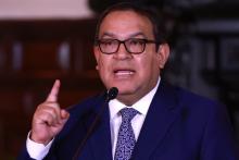  Alberto Otárola: esperamos decisión del Congreso respetando la independencia de poderes
