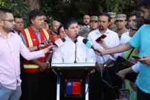 Chile reporta 283 incendios activos y gobierno "perseguirá severamente" a responsables